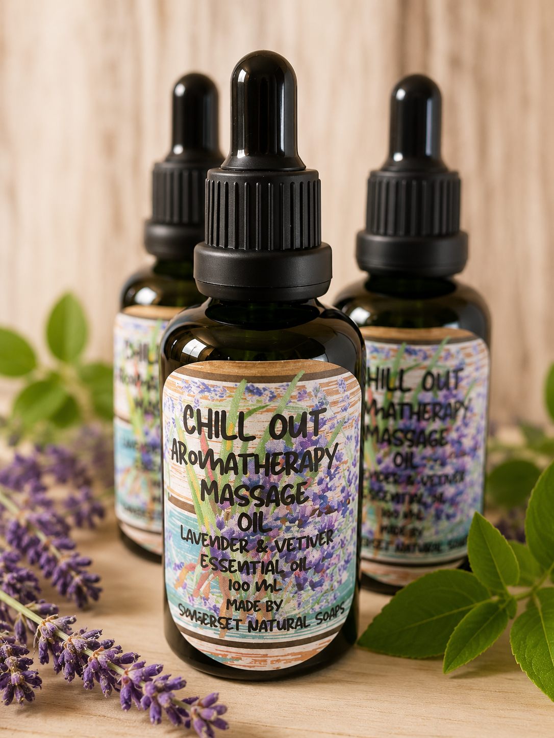 Chill Out Aromatherapy Massage oil