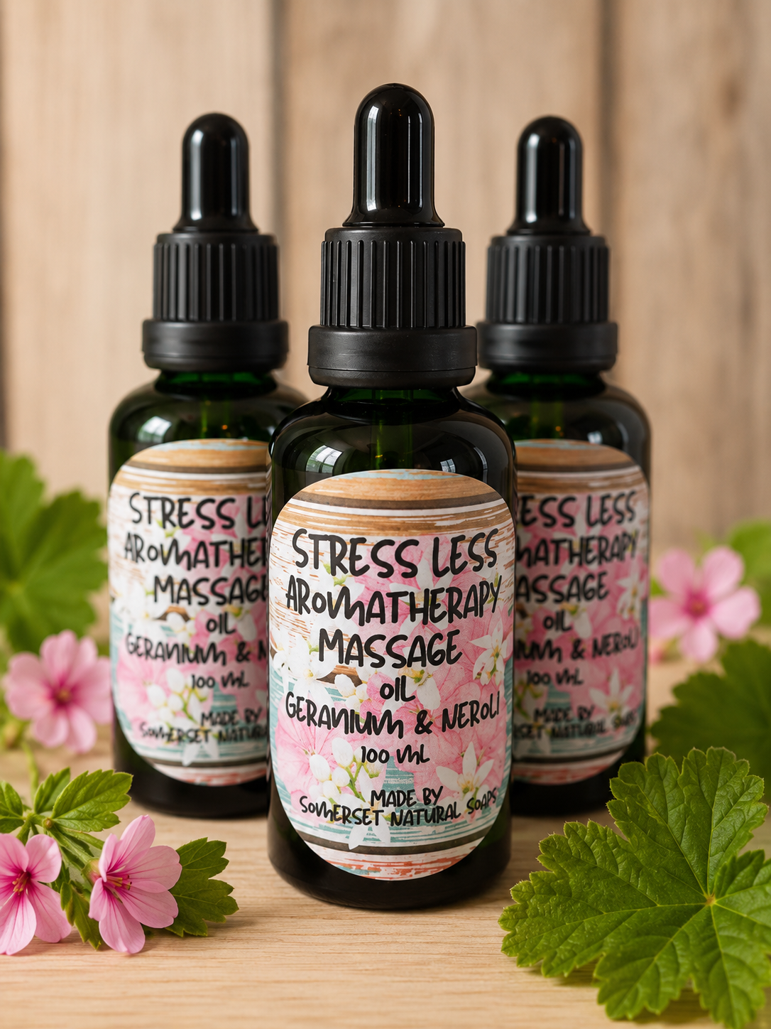 Aromatherapy massage oil Stress Less 50ml