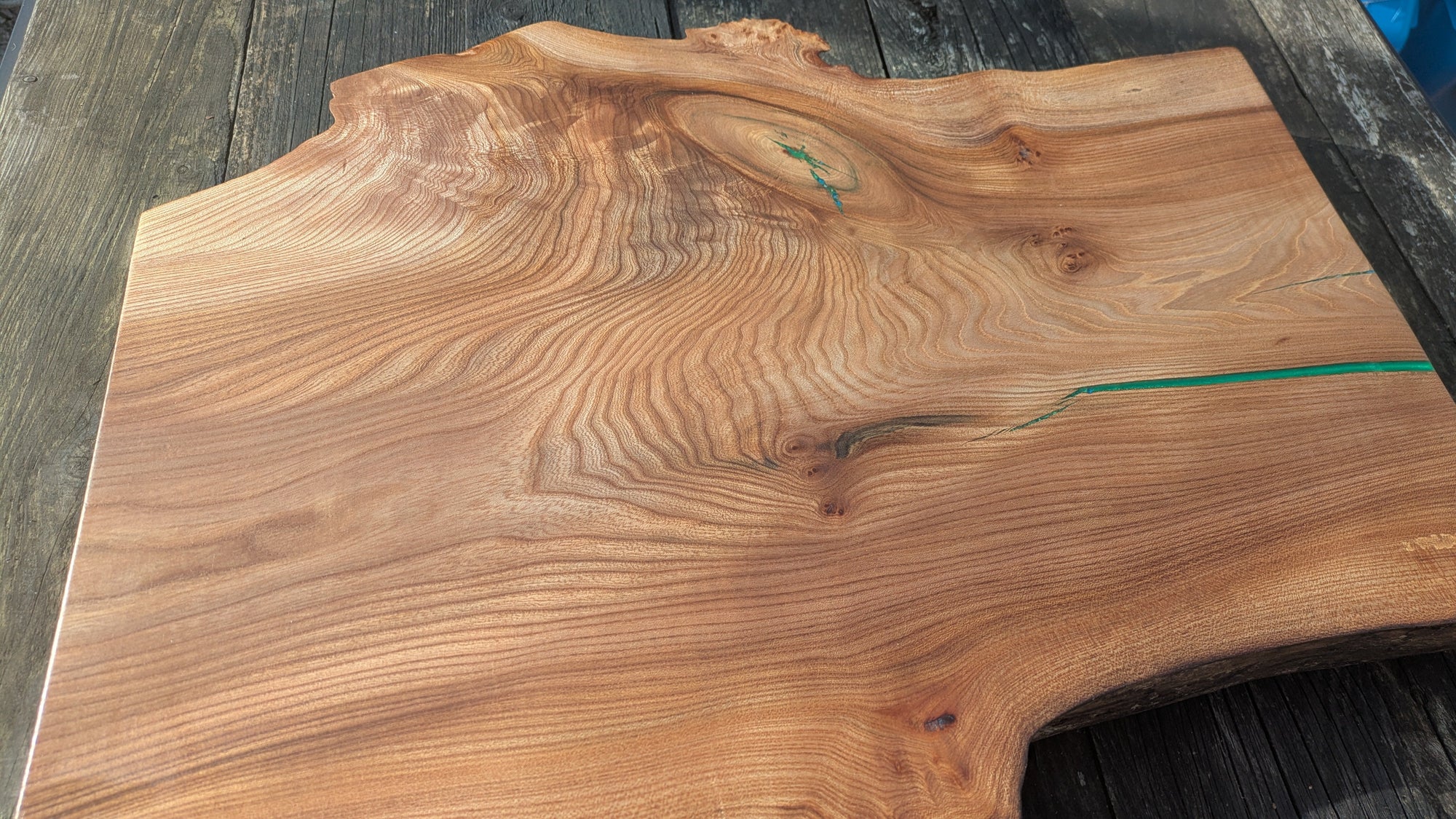 Green Elm Chopping Board