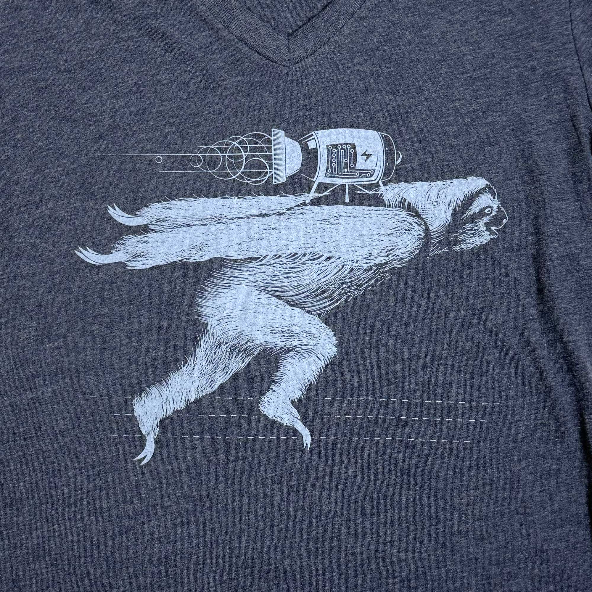 Boooost Womens V-neck T-shirt-1