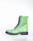 511 Granny Smiths Boots – Durable, Stylish Green Leather by Samelin at www.brixbailey.com
