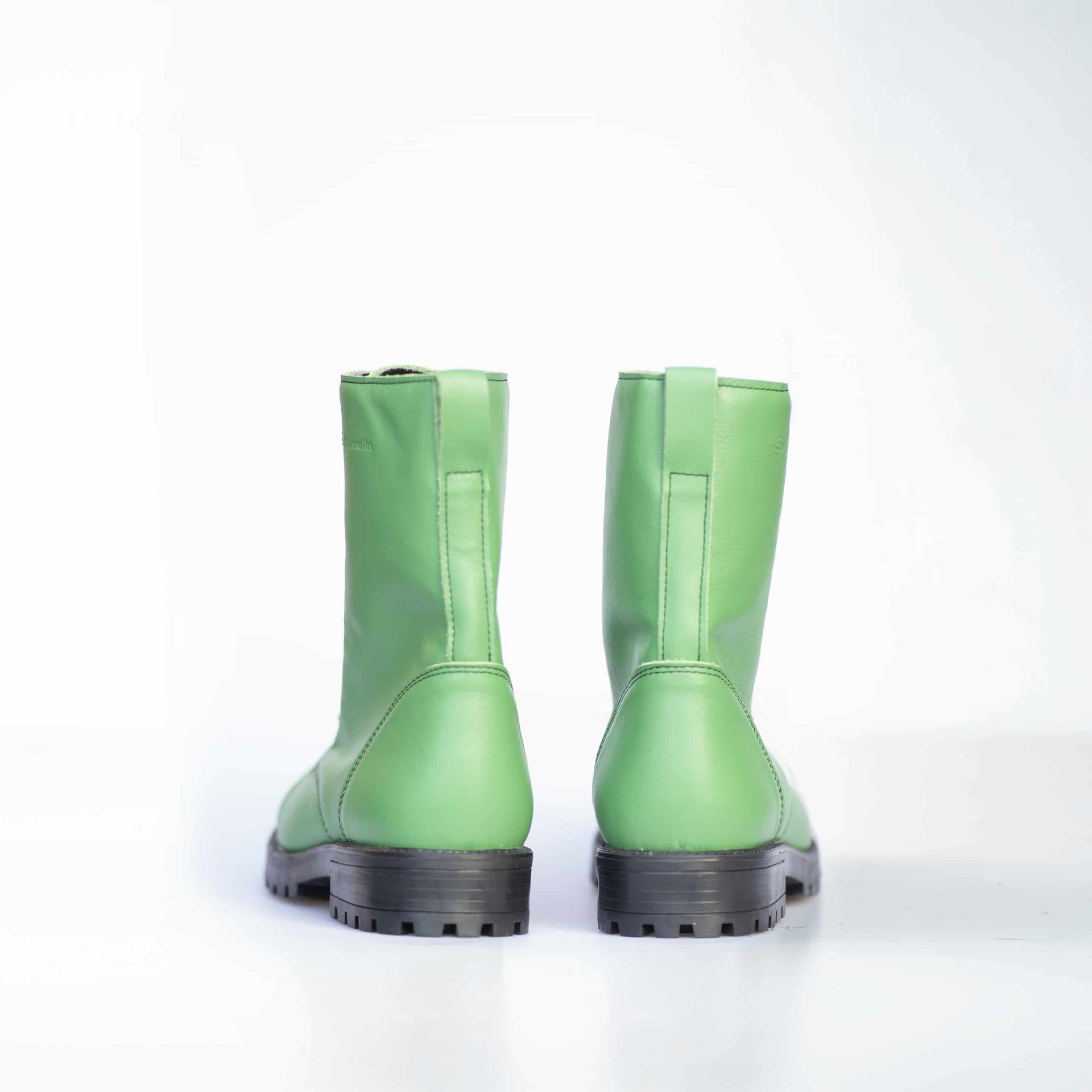511 Granny Smiths Leather Boots – Durable &amp; Stylish Unisex Footwear by Samelin at www.brixbailey.com