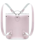 Handmade Leather City Backpack - Rose Quartz