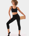 Tavi High Waisted Women's Crop Tight Leggings