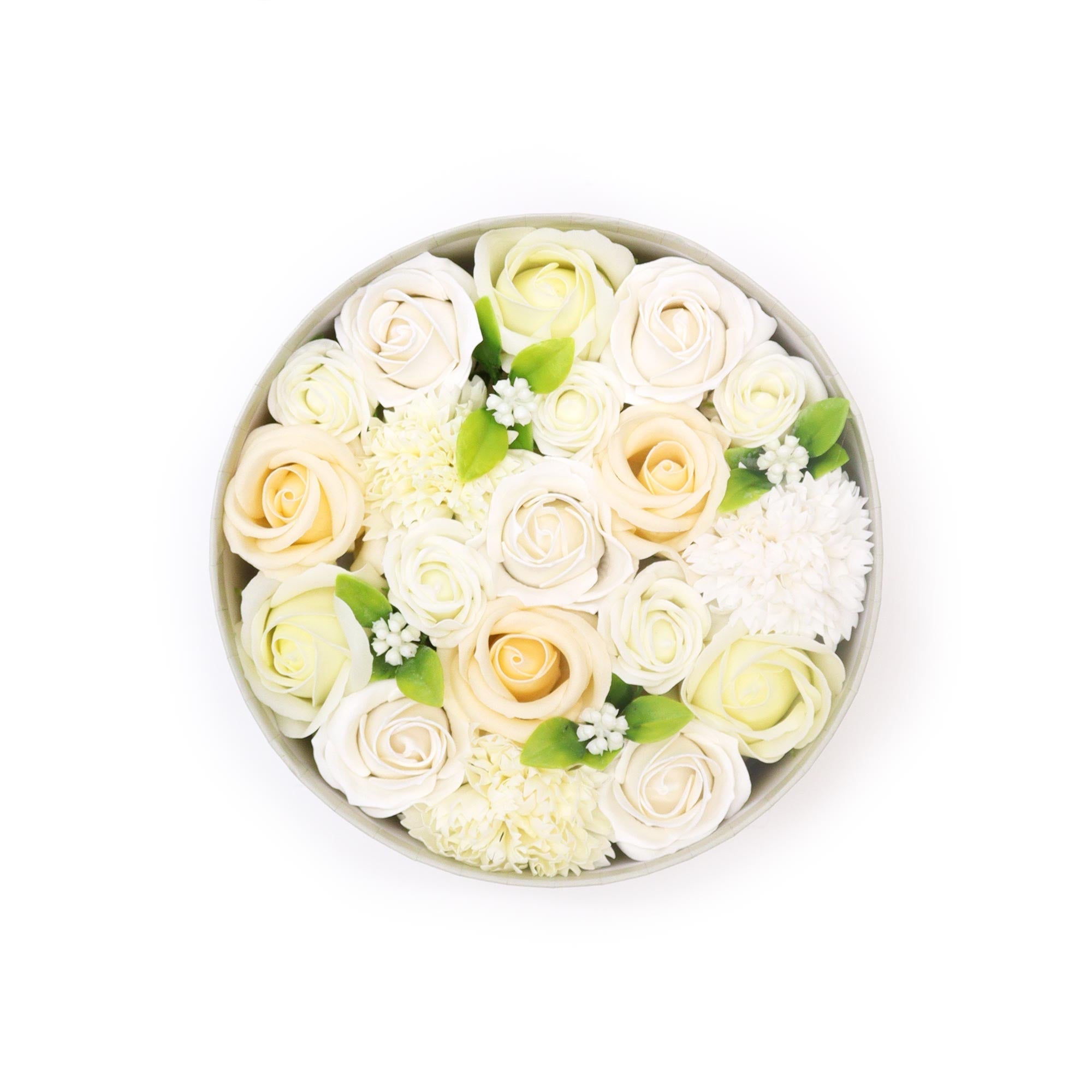 Round Box - Wedding Blessings - White &amp; Ivory