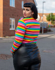 Rainbow Breastfeeding Top