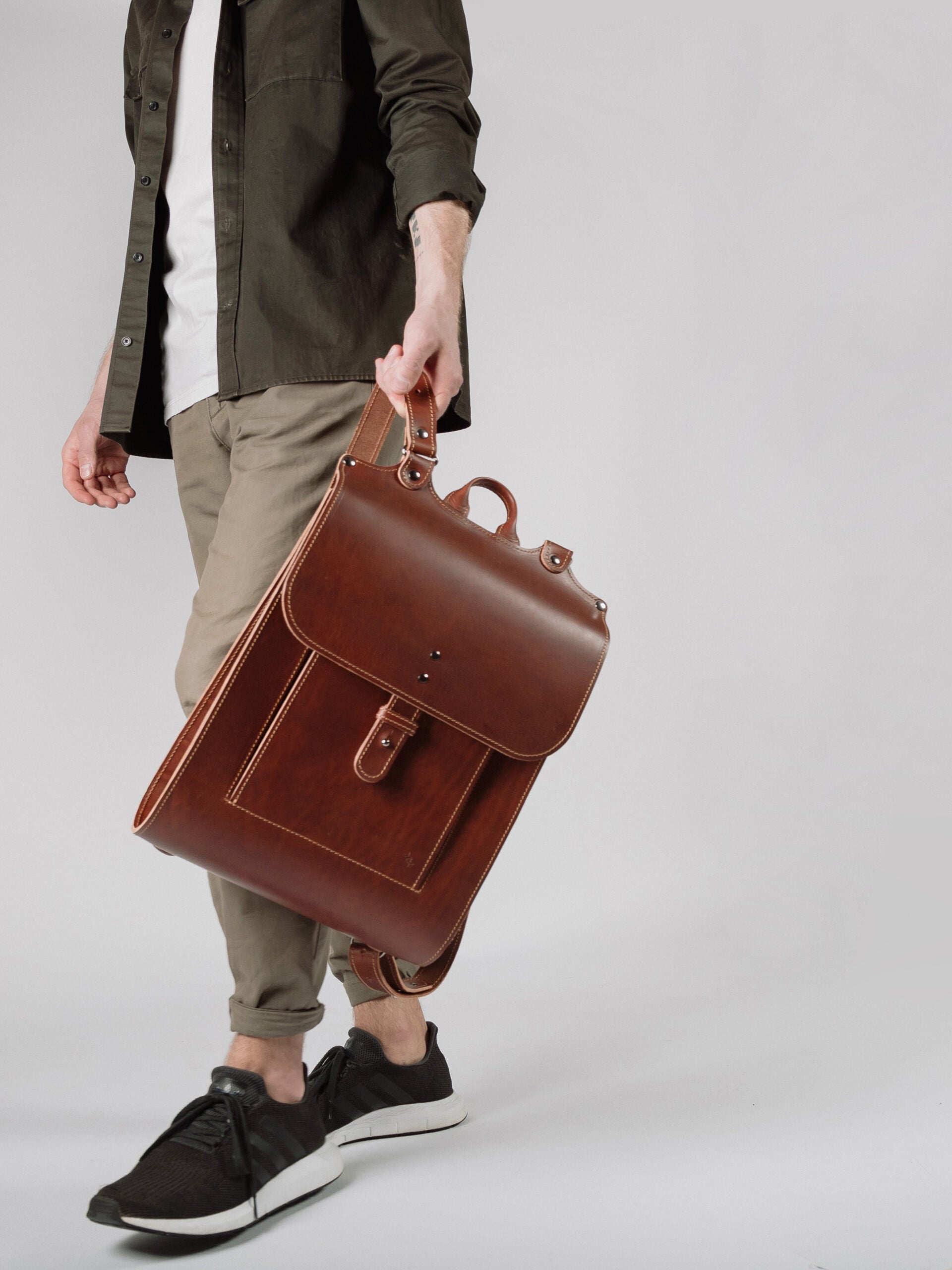 Great Rucksack in Cognac Leather