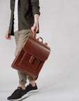 Great Rucksack in Cognac Leather