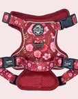 Rugged Rover™ Harness - Burgundy Bloom