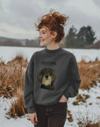 Comfy, Cozy, & Cute: The Wire Haired Dachshund Oversized Sweatshirt"