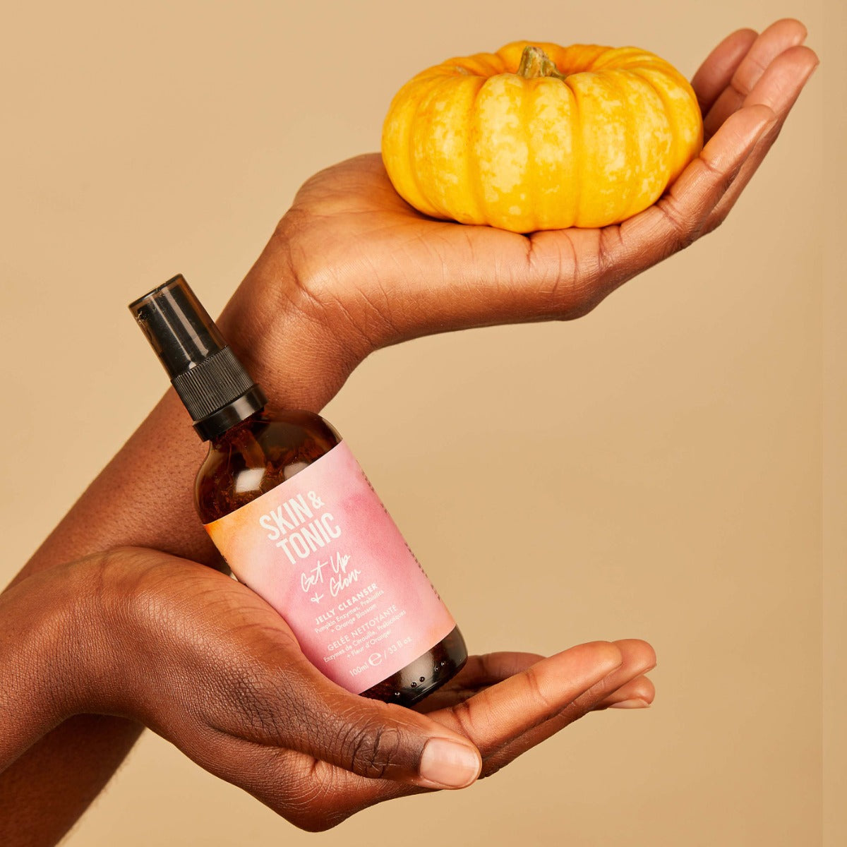 Get Up &amp; Glow Jelly Cleanser – Organic Enzyme Face Wash
