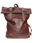 Leather Backpack Colar