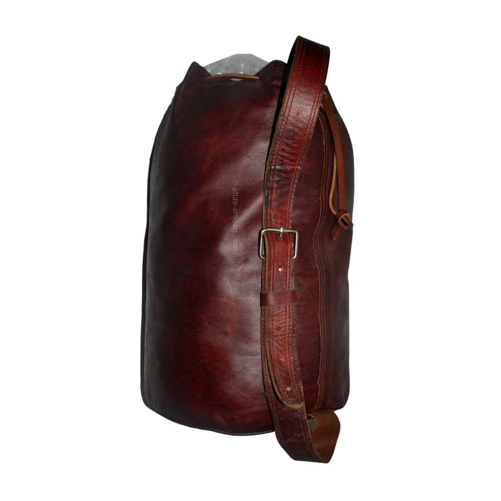 Sling Backpack of leather