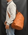 Sling Backpack of leather