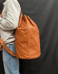 Sling Backpack of leather