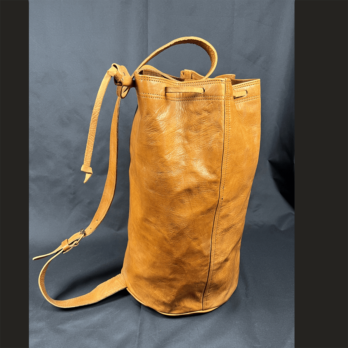 Sling Backpack of leather