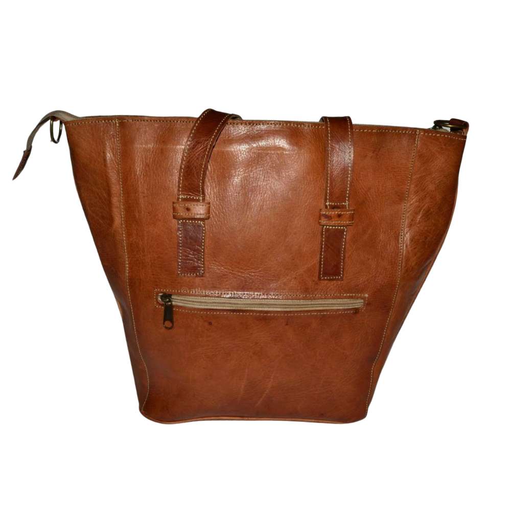 Folder Bag of Leather