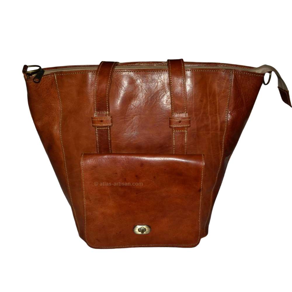 Folder Bag of Leather