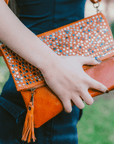 Leather Purse Stones