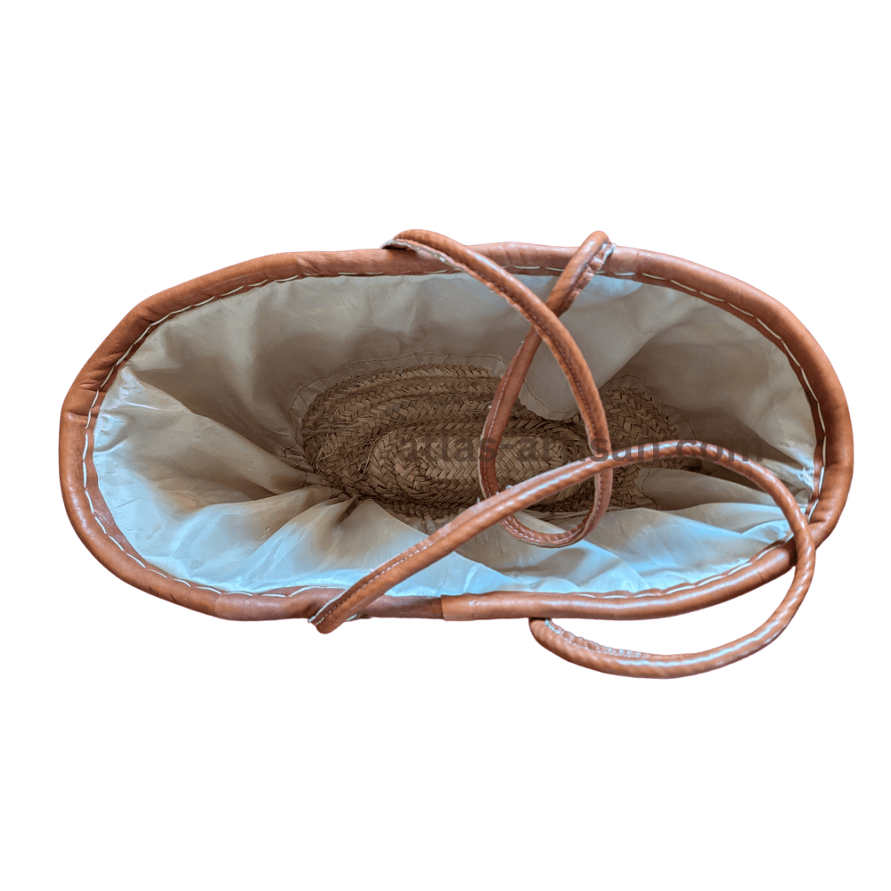 Shoulder Bag of Wicker Shine