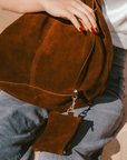 Shoulder bag suede Bohemian
