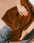 Shoulder bag suede Bohemian