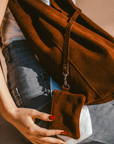 Shoulder bag suede Bohemian