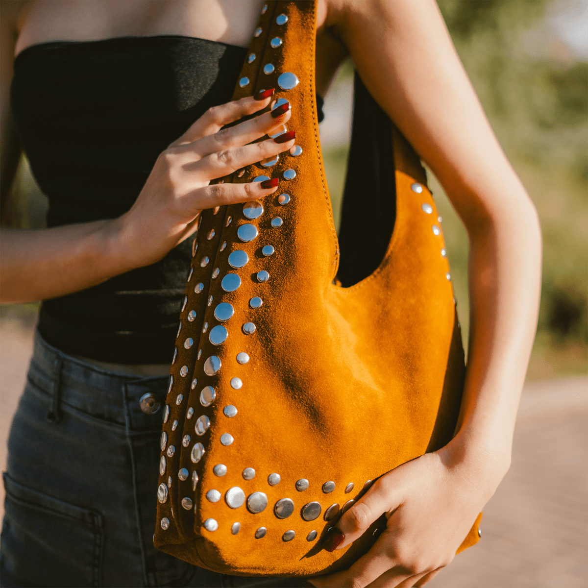 Tote Bag Suede Prestige