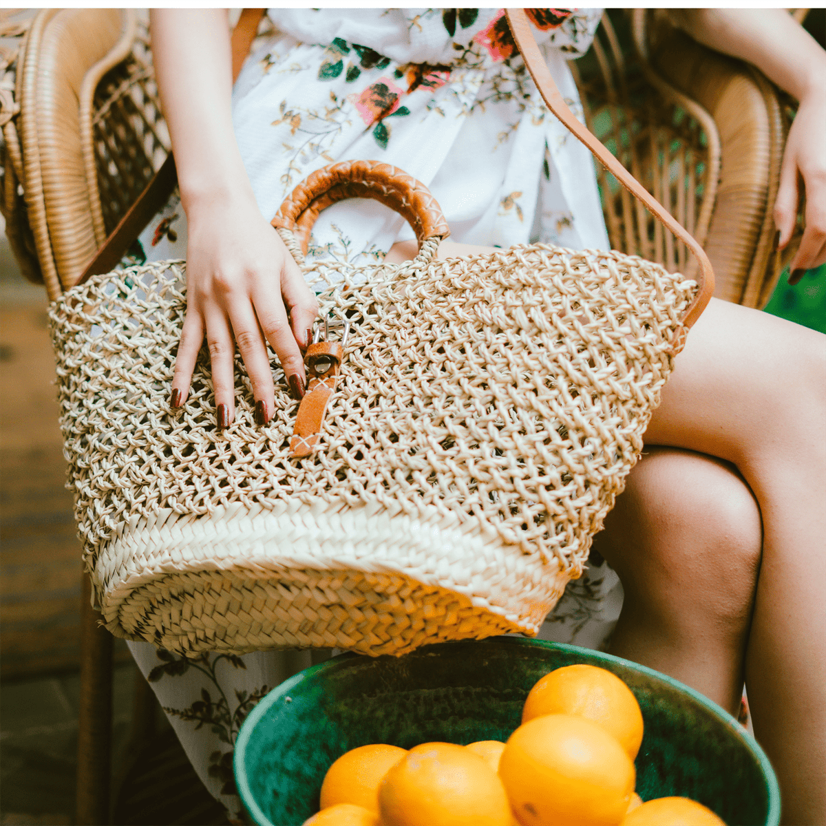 Wicker Bag Laroche