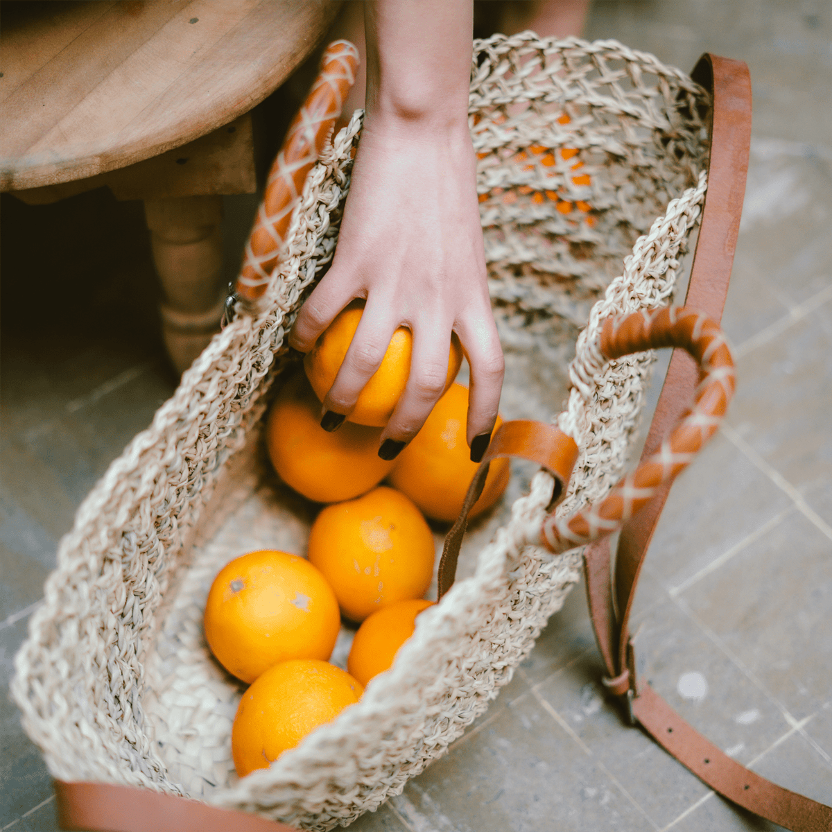 Wicker Bag Laroche