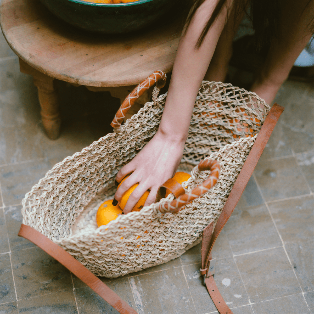 Wicker Bag Laroche