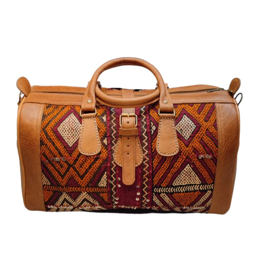 Leather Travel Bag Rifle