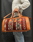 Leather Travel Bag Rifle