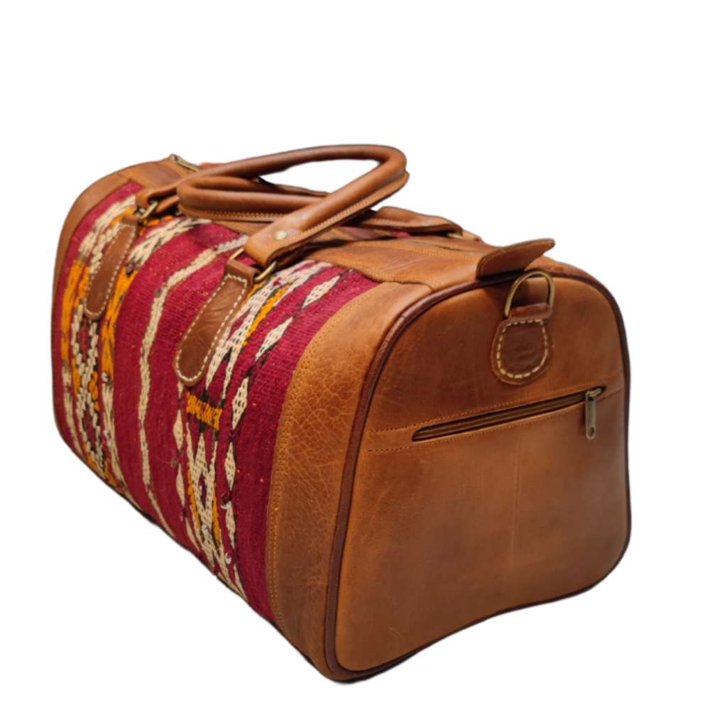 Leather Travel Bag Rifle