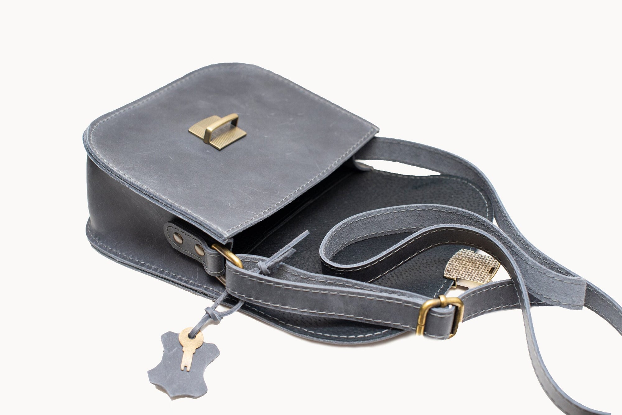 Zelma Kraft Classic Cut Saddle Bag – Vintage Style &amp; Modern Practicality by Zelma Kraft at brixbailey.com