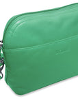 SADDLER BROOKLYN Leather Zip Top Handbag - Adjustable  Shoulder Strap, Multiple Pockets - RFID Protected