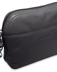 SADDLER BROOKLYN Leather Zip Top Handbag - Adjustable  Shoulder Strap, Multiple Pockets - RFID Protected