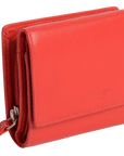 SADDLER CARLA Handmade Leather Compact Trifold Purse – RFID Protected | 5 Card Slots, ID Window & Zipped Coin Pocket | Gift Boxed