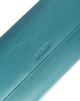 SADDLER CLAIRE Long Leather Trifold Purse - 18 Card Slots, Dual Zip Pockets, and Note Sections - RFID Protected