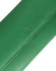 SADDLER CLAIRE Long Leather Trifold Purse - 18 Card Slots, Dual Zip Pockets, and Note Sections - RFID Protected