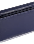 Compact Trifold Leather Purse "Eleanor" – Handmade by Saddler | RFID Protected & Gift Boxed | 10 Card Slots & Rear Zip Coin Pocket