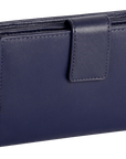 SADDLER GEORGIE Leather Double-Sided Purse - 13 Card Slots, Generous Space for Notes and Coins - RFID Protected