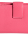 SADDLER GEORGIE Leather Double-Sided Purse - 13 Card Slots, Generous Space for Notes and Coins - RFID Protected