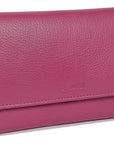 Large Leather Multi-Section Purse "Grace" – Handmade by Saddler | RFID Protected & Gift Boxed