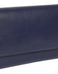Large Leather Multi-Section Purse "Grace" – Handmade by Saddler | RFID Protected & Gift Boxed