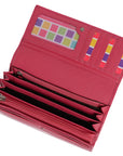 Large Leather Multi-Section Purse "Grace" – Handmade by Saddler | RFID Protected & Gift Boxed