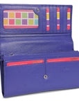 Large Leather Multi-Section Purse "Grace" – Handmade by Saddler | RFID Protected & Gift Boxed