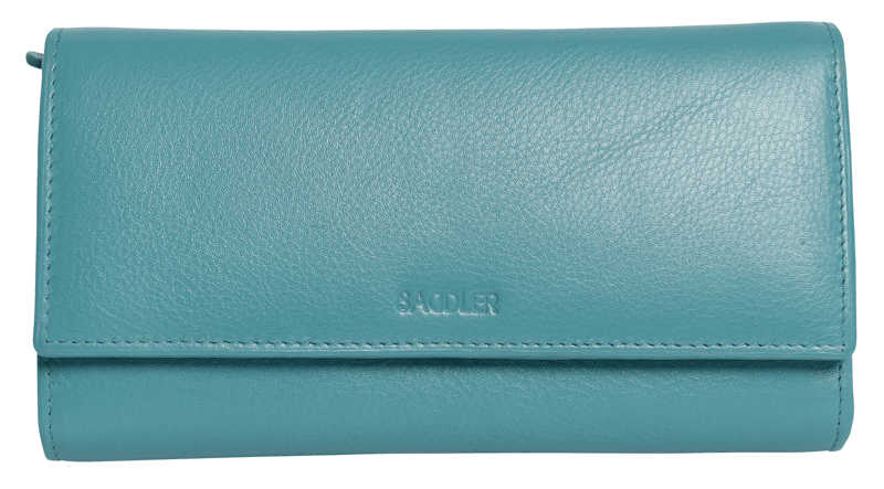 Large Leather Multi-Section Purse "Grace" – Handmade by Saddler | RFID Protected &amp; Gift Boxed