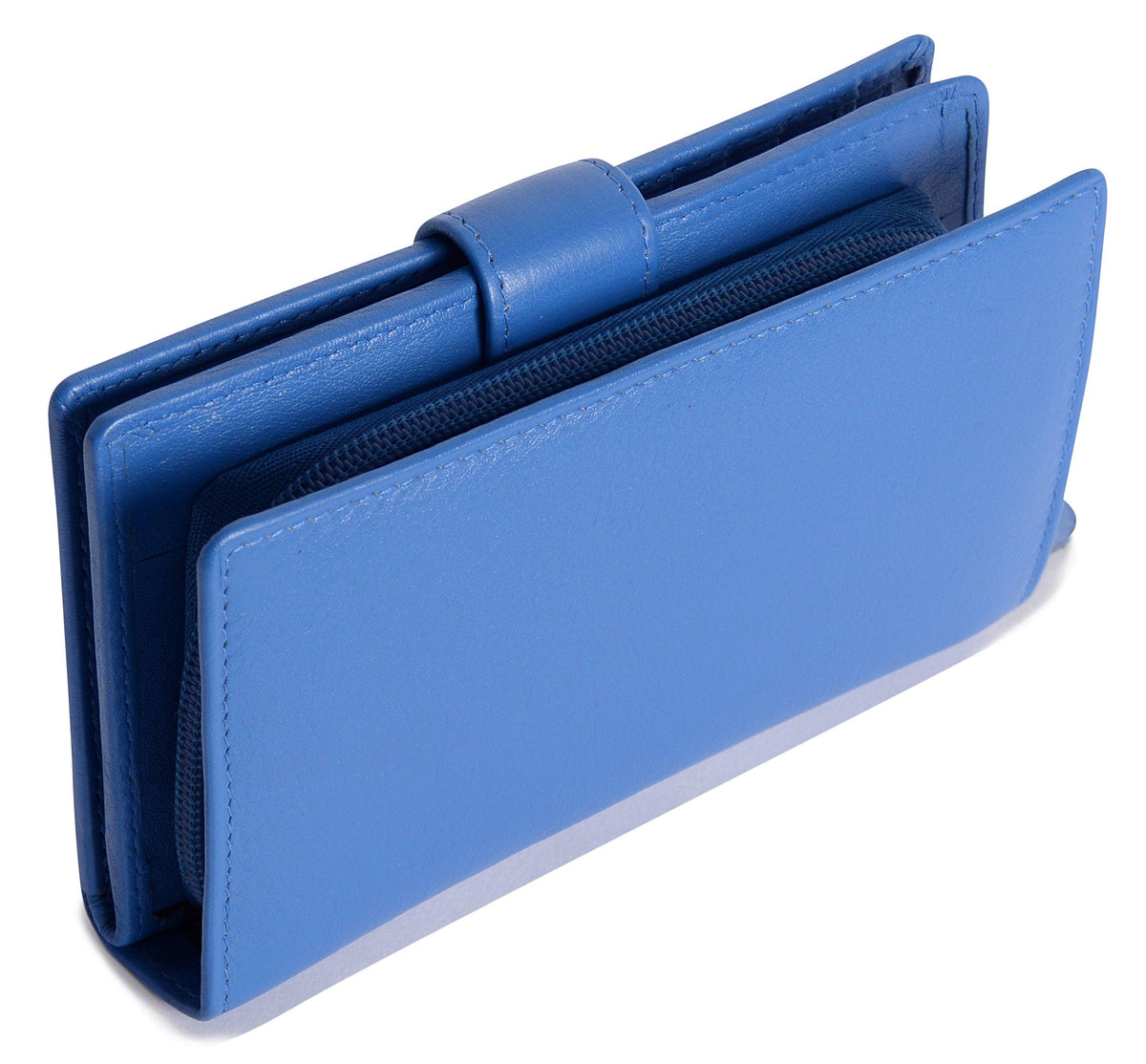 Mid-Size Leather Purse Wallet  "Holly" – Handmade by Saddler | RFID Protected &amp; Gift Boxed