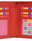 Mid-Size Leather Purse Wallet  "Holly" – Handmade by Saddler | RFID Protected & Gift Boxed